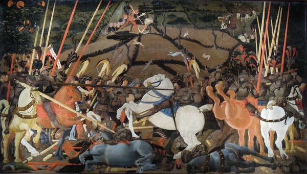 '산 로마노의 전투' 파올로 우첼로, 1436~1440년
