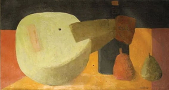 '만돌린이 있는 정물', 1957년